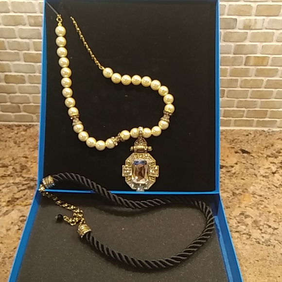 Heidi Daus Jewelry - Heidi Daus two piece necklace